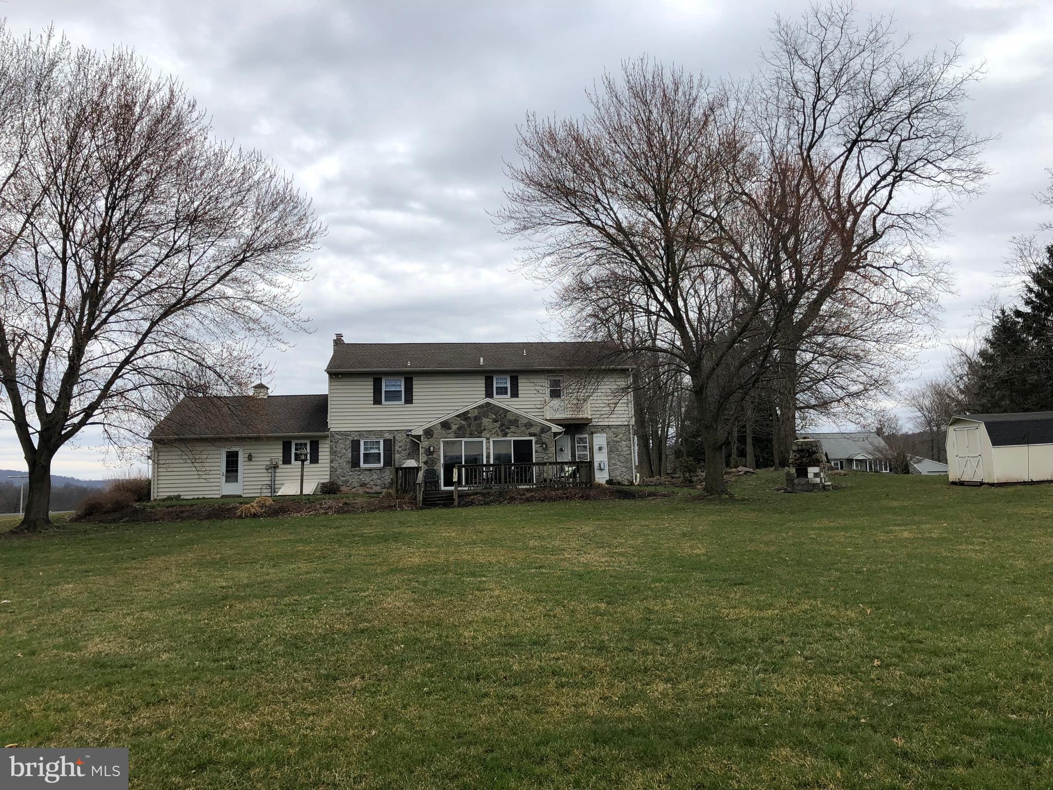 135 Martzall Road Denver, PA 17517 - Photo 25 of 26 Back of house. 1.3 acre level lot