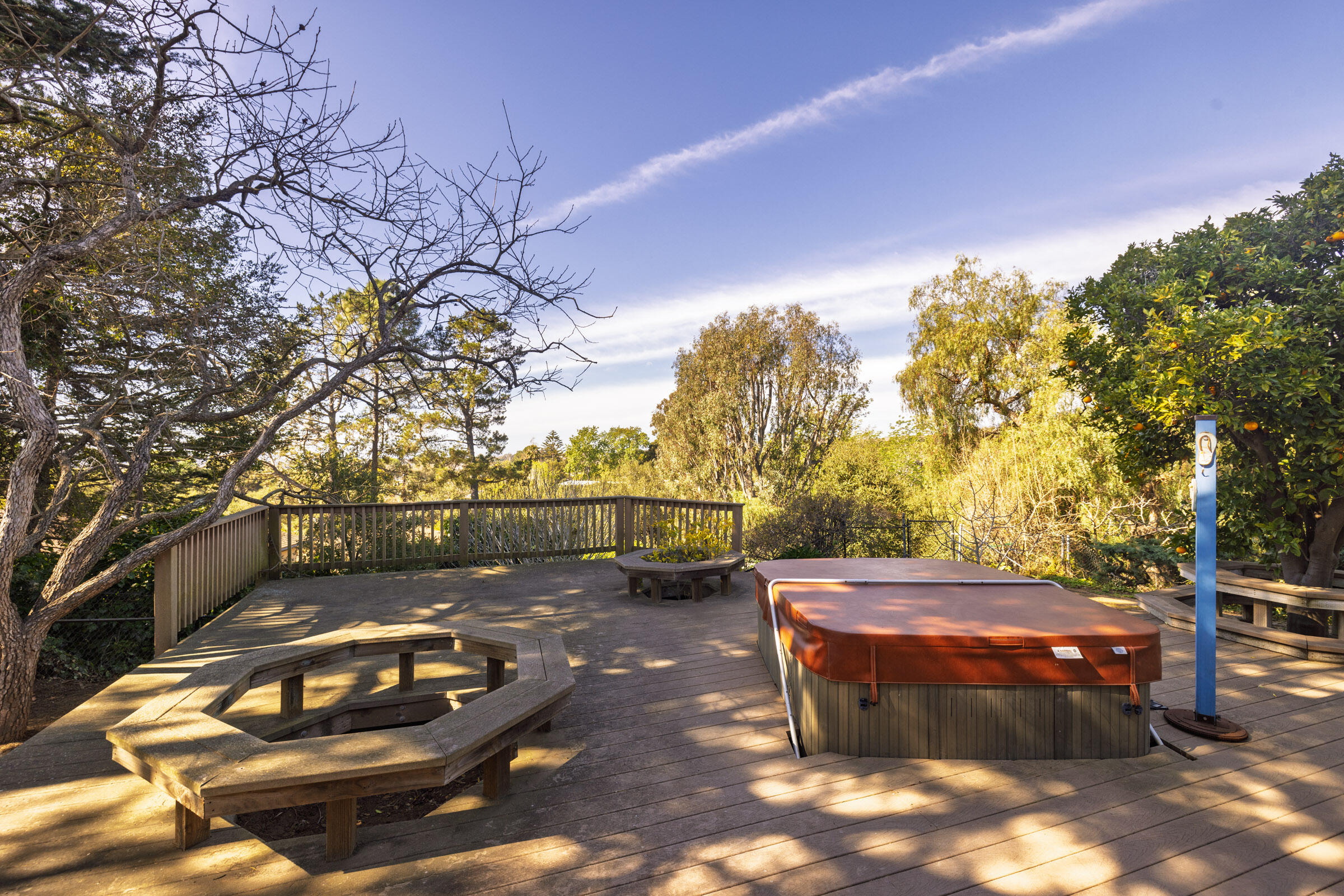 1005 Winther Way Santa Barbara, CA 93110 - Photo 25 of 33 a backyard of a house with lots of green space