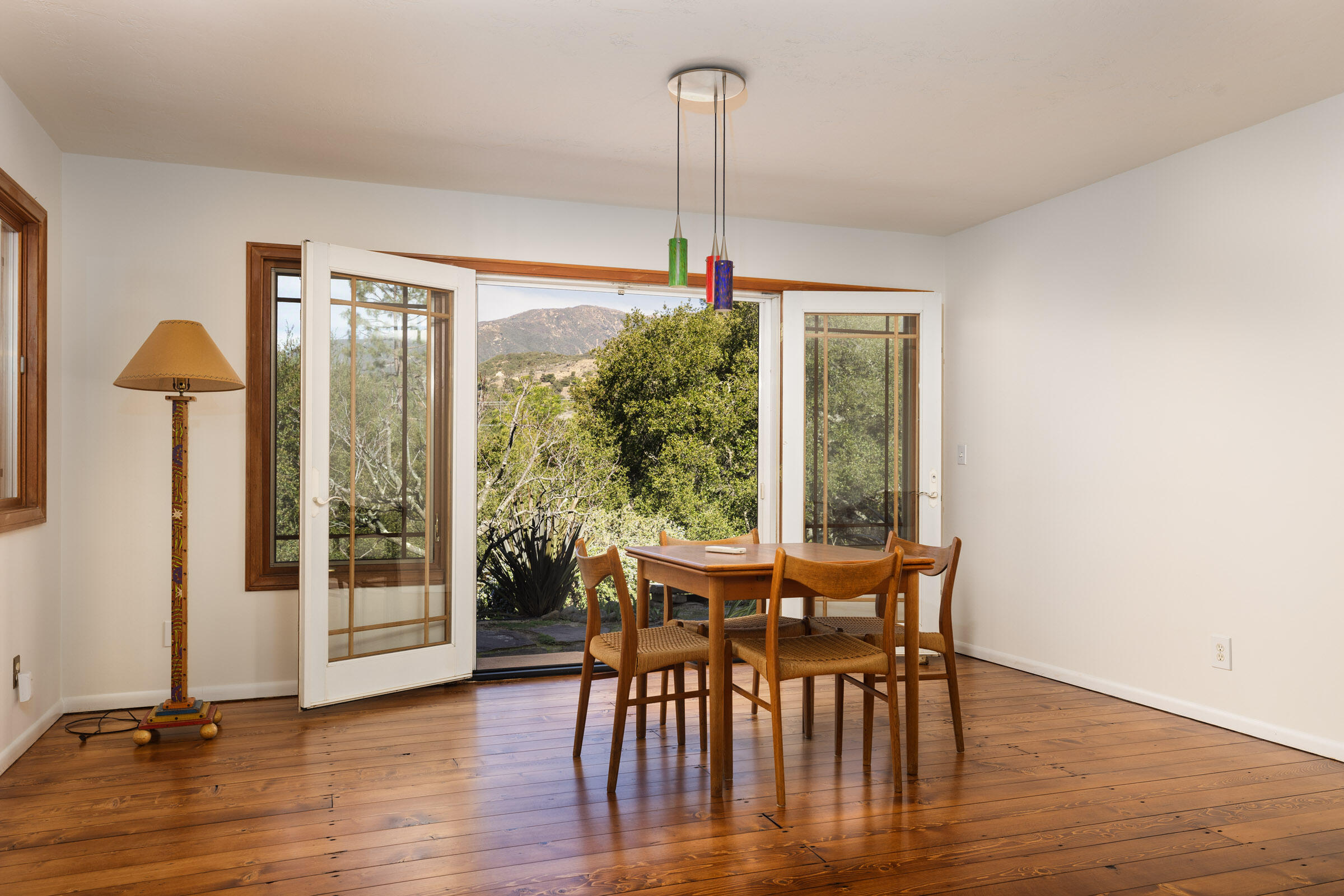 1005 Winther Way Santa Barbara, CA 93110 - Photo 10 of 33 a view of a dining room with furniture window and wooden floor