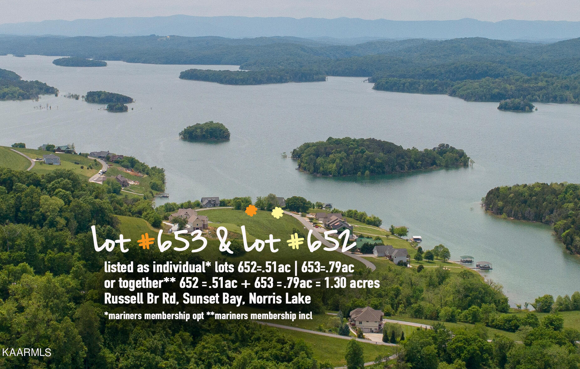 Lot(s) 652/653 Sunset Bay, Norris Lake