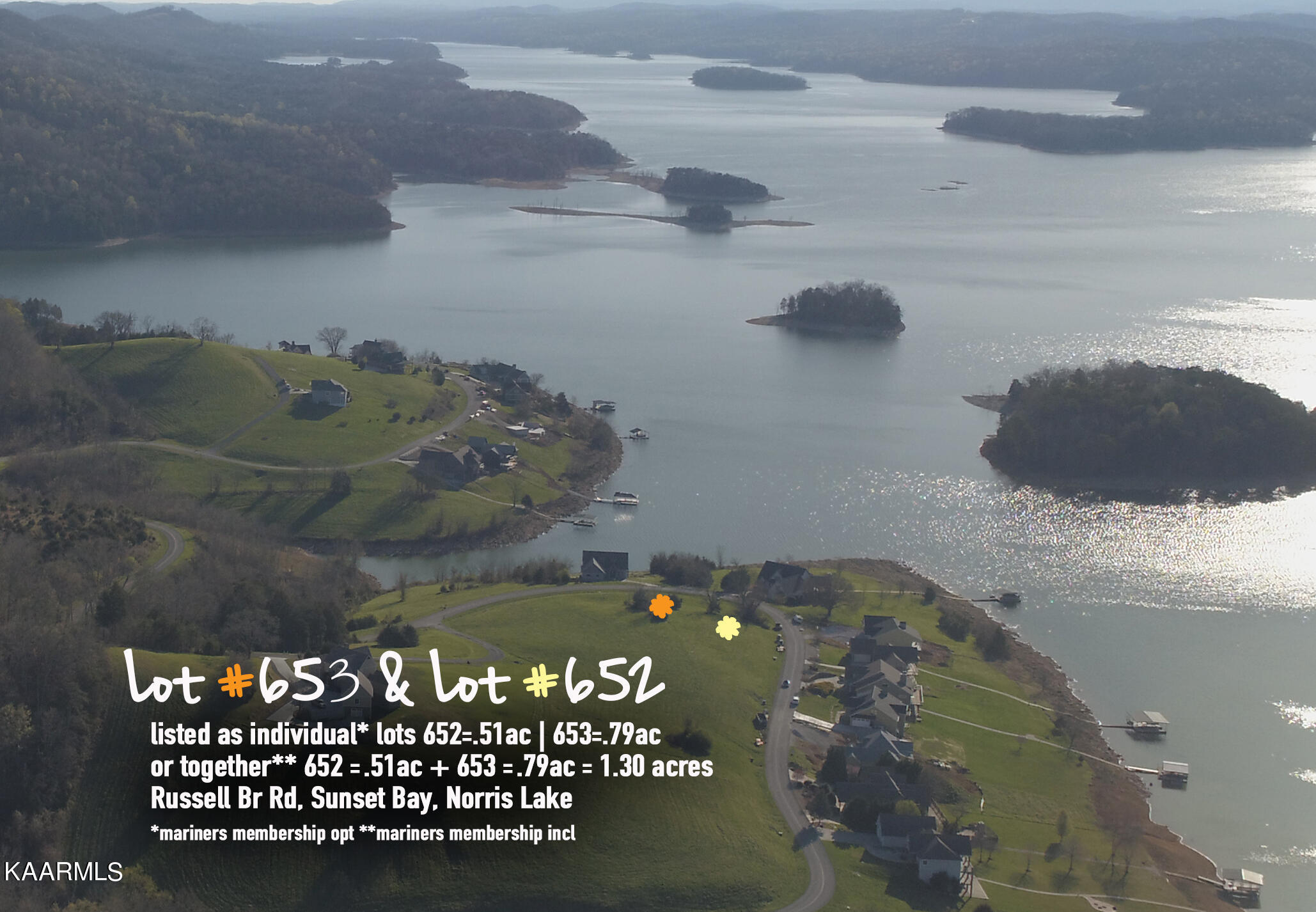 Lot(s) 652/653 Sunset Bay, Norris Lake