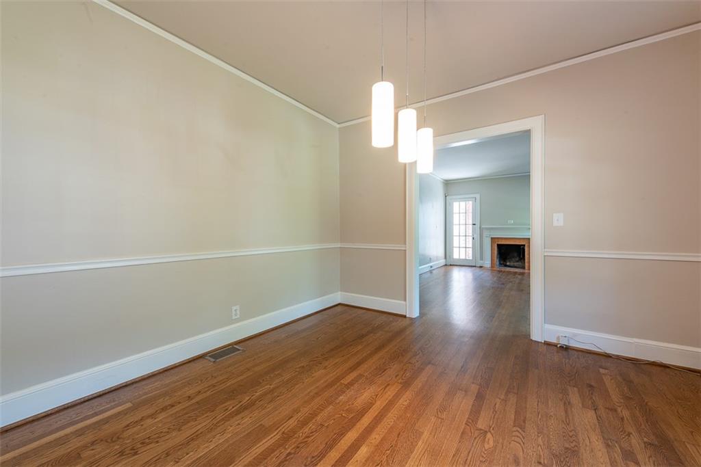208 Shadowmoor Drive, Unit 208 Decatur, GA 30030 - Photo 24 of 29 a view of empty room with wooden floor