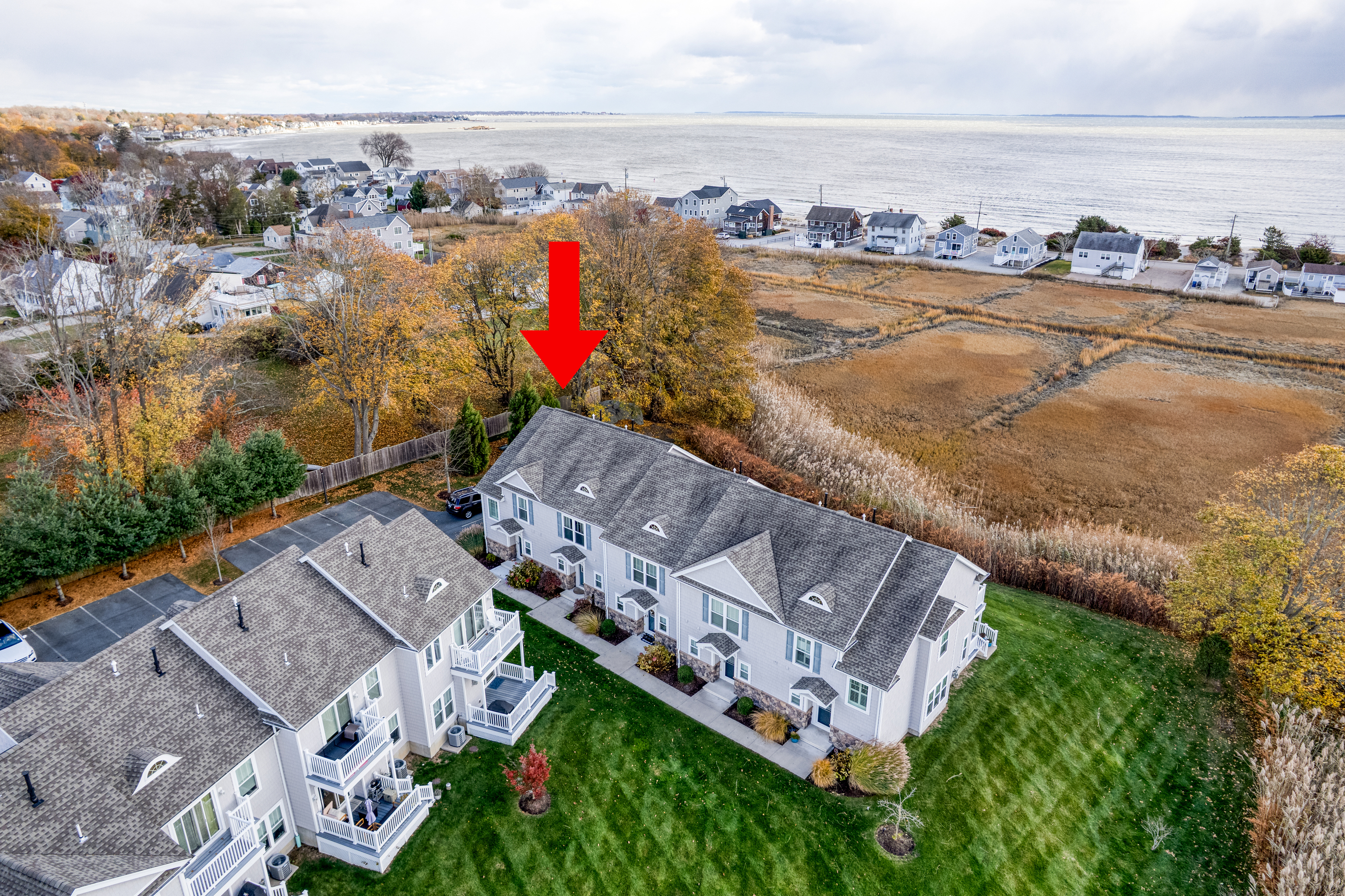 610 Marina Way Landing, Unit 610 Westbrook, CT 06498 - Photo 5 of 40 a view of a house with outdoor space and ocean view