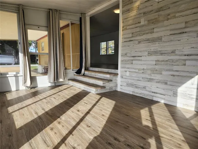 a view of front door of house