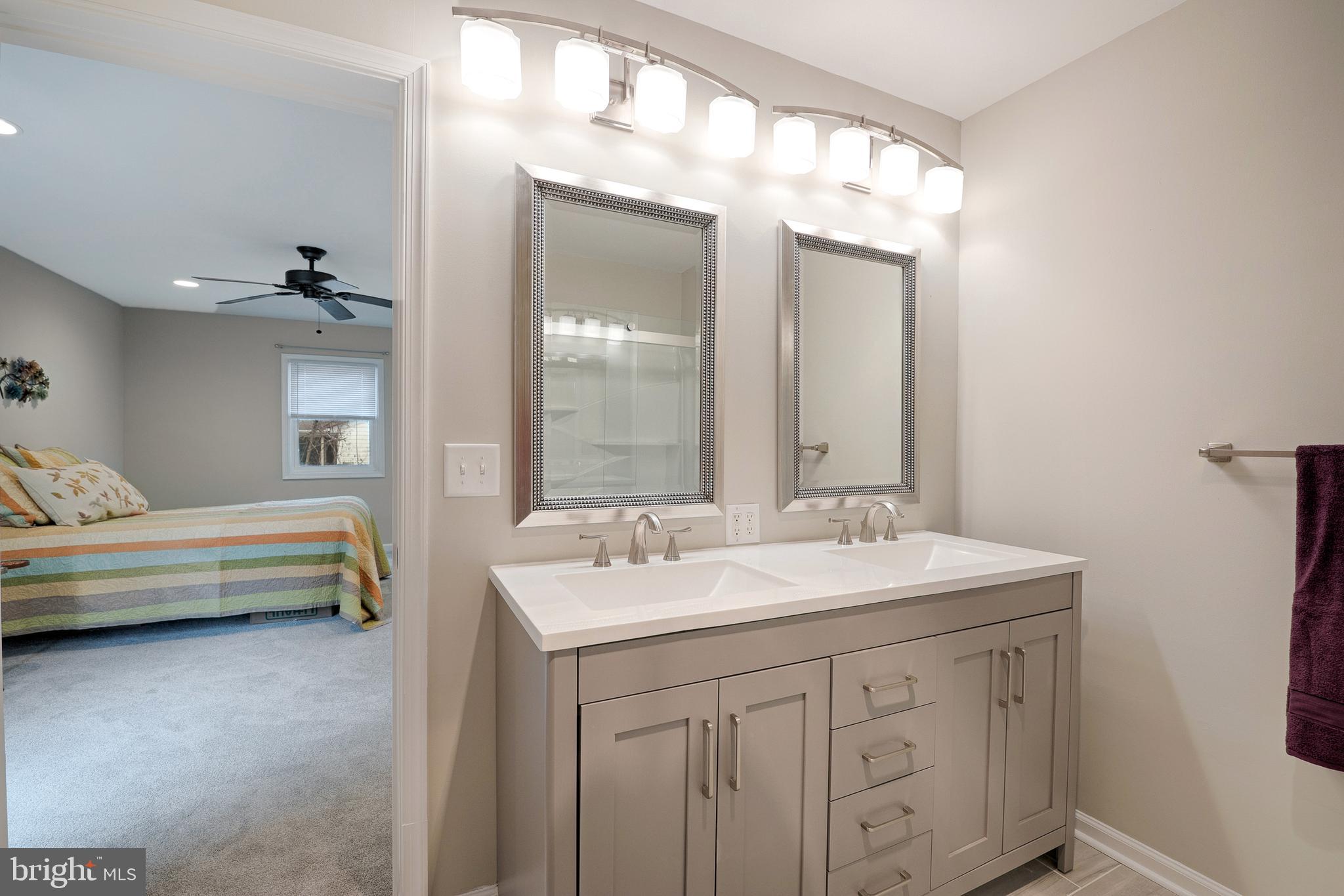 127 Darden Road Chestertown, MD 21620 - Photo 27 of 34 Contemporary Double Vanity and lots of lighting