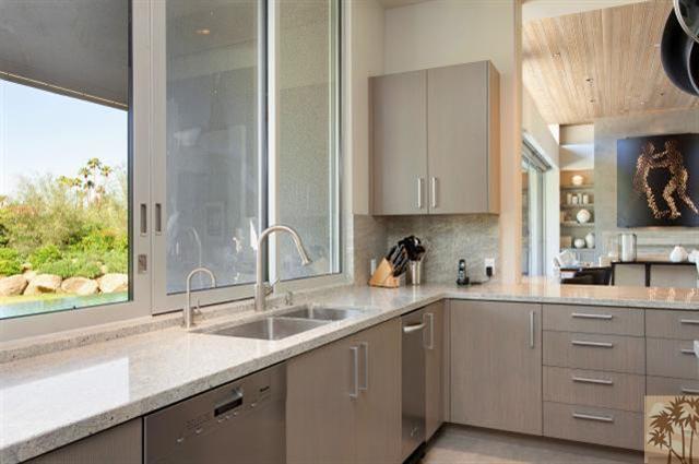 71172 La Paz Road Rancho Mirage, CA 92270 - Photo 15 of 51 a kitchen with sink and cabinets