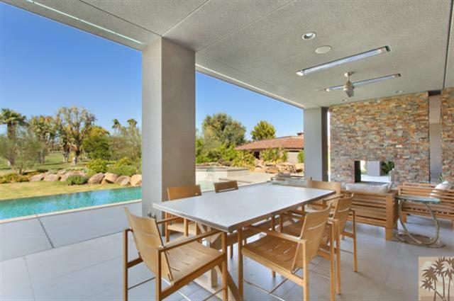 71172 La Paz Road Rancho Mirage, CA 92270 - Photo 31 of 51 a view of a dining room with furniture window and outside view