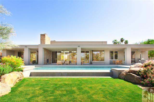 71172 La Paz Road Rancho Mirage, CA 92270 - Photo 38 of 51 a front view of a house with swimming pool and furniture
