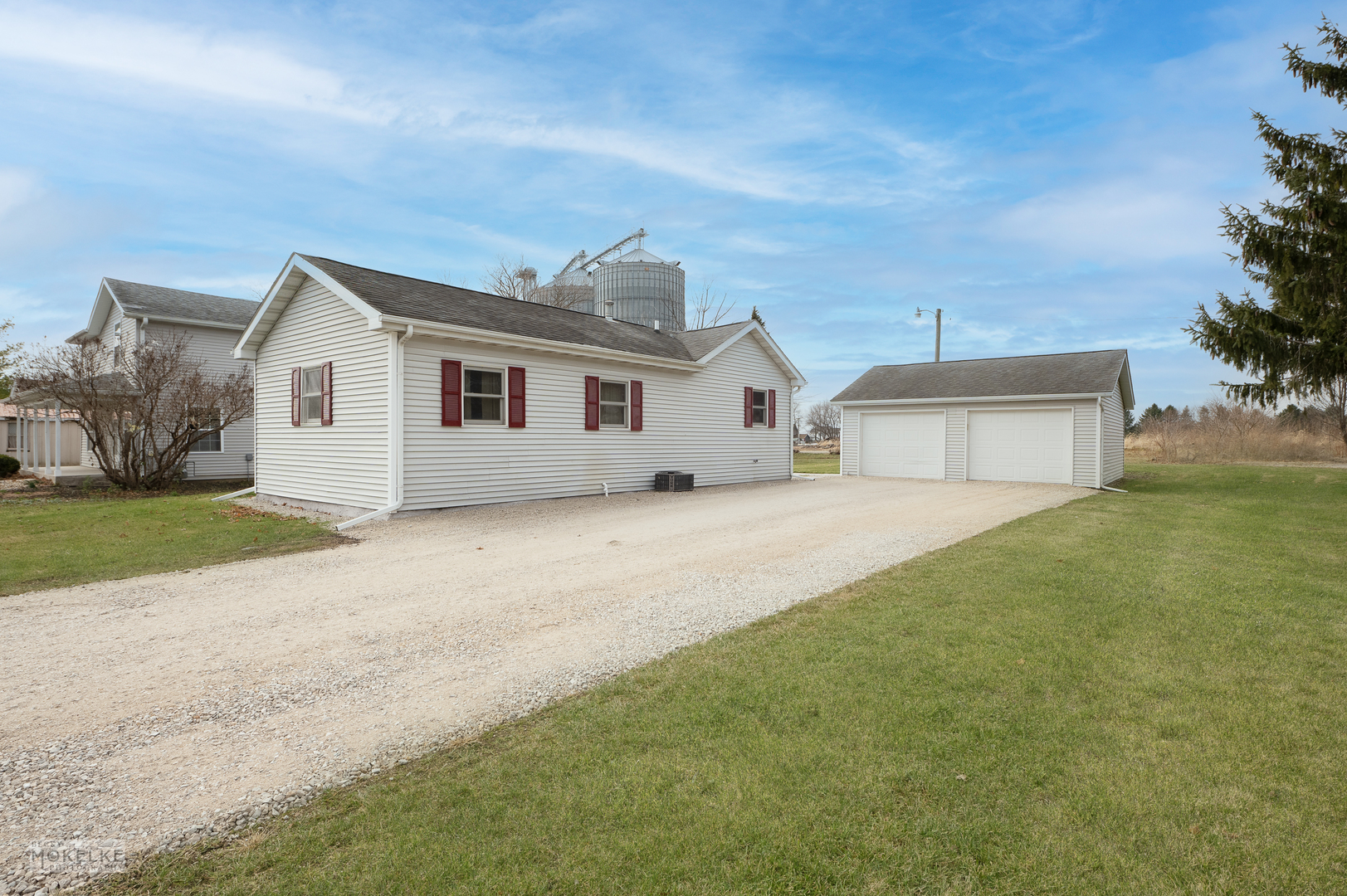 3825 East 2279th Road Serena, IL 60549 - Photo 1 of 1 a view of a house with a backyard