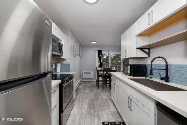 a view of wooden fence