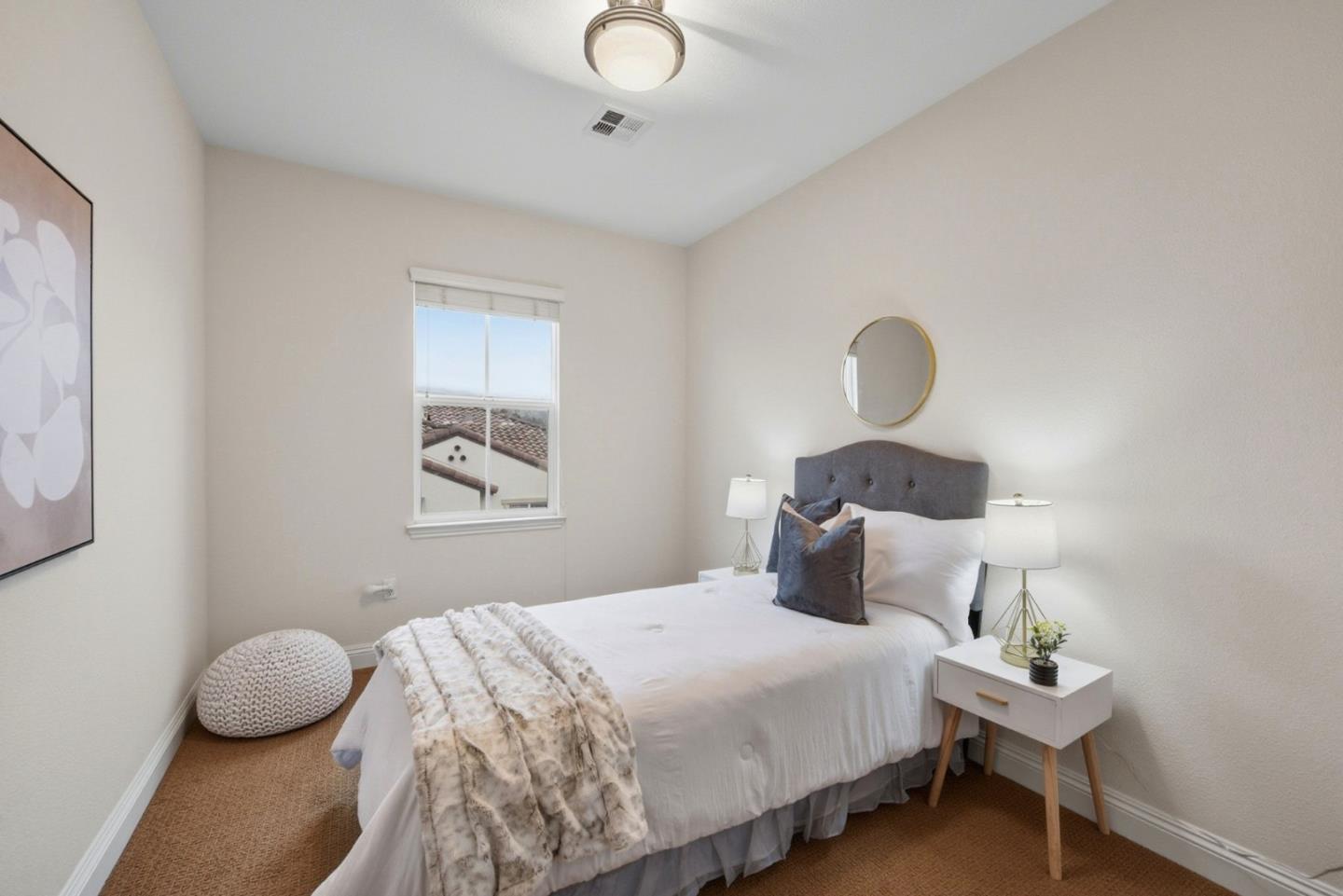 48962 Woodgrove Common Fremont, CA 94539 - Photo 15 of 36 a bedroom with bed and a window