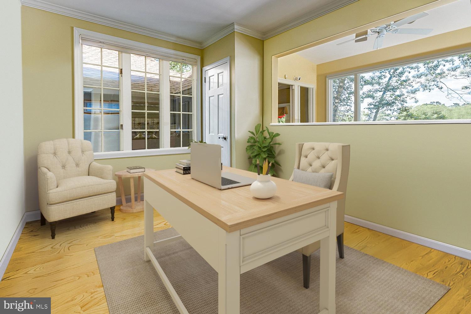 117 Stokes Road Medford Lakes, NJ 08055 - Photo 11 of 72 Virtually stage main floor office