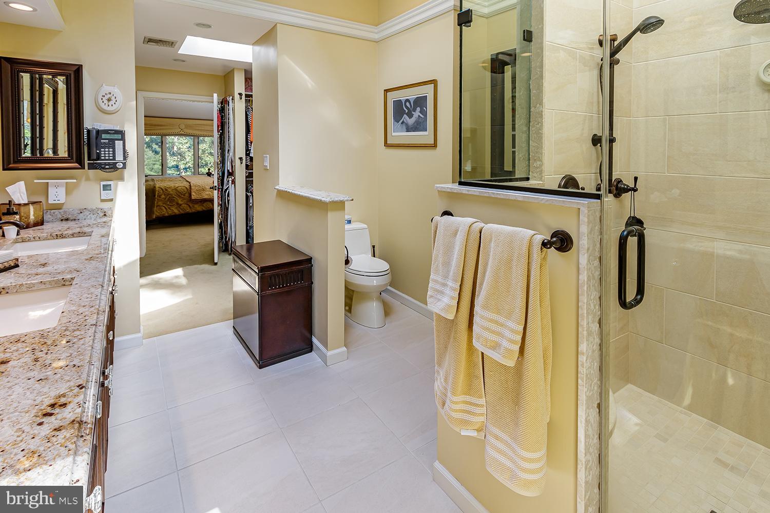 117 Stokes Road Medford Lakes, NJ 08055 - Photo 20 of 72 Master bath with frameless walk in shower
