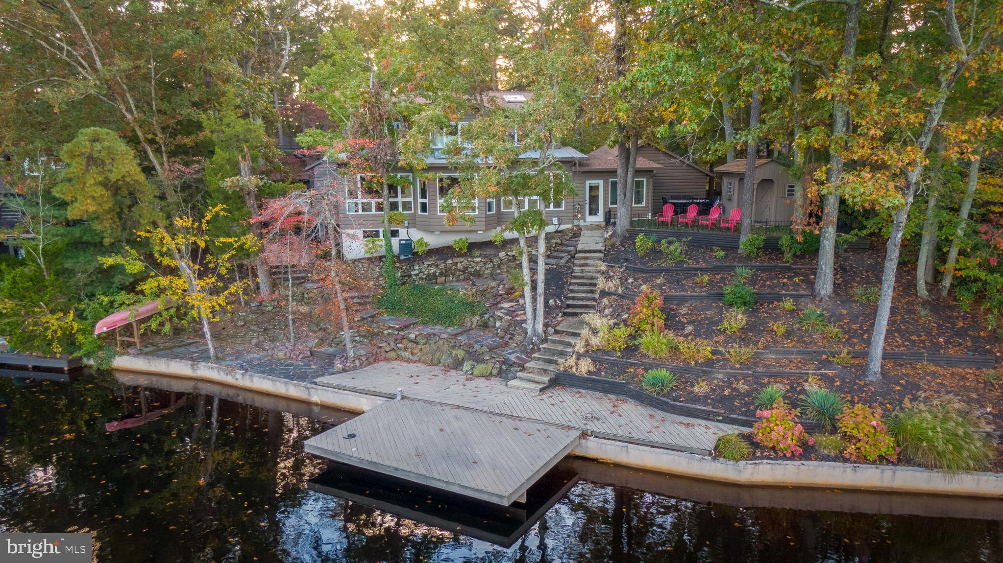 117 Stokes Road Medford Lakes, NJ 08055 - Photo 6 of 72 Dock and Patio on the lake