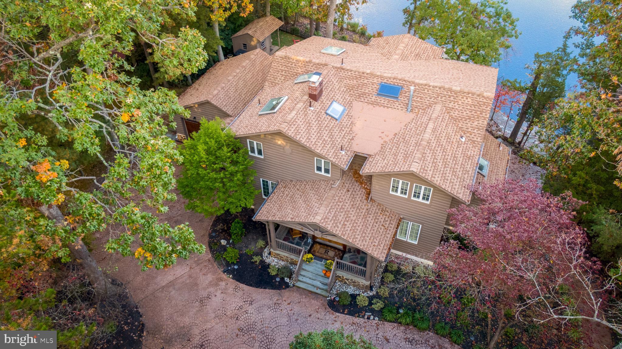 117 Stokes Road Medford Lakes, NJ 08055 - Photo 60 of 72 Drone view showing just how big this home is