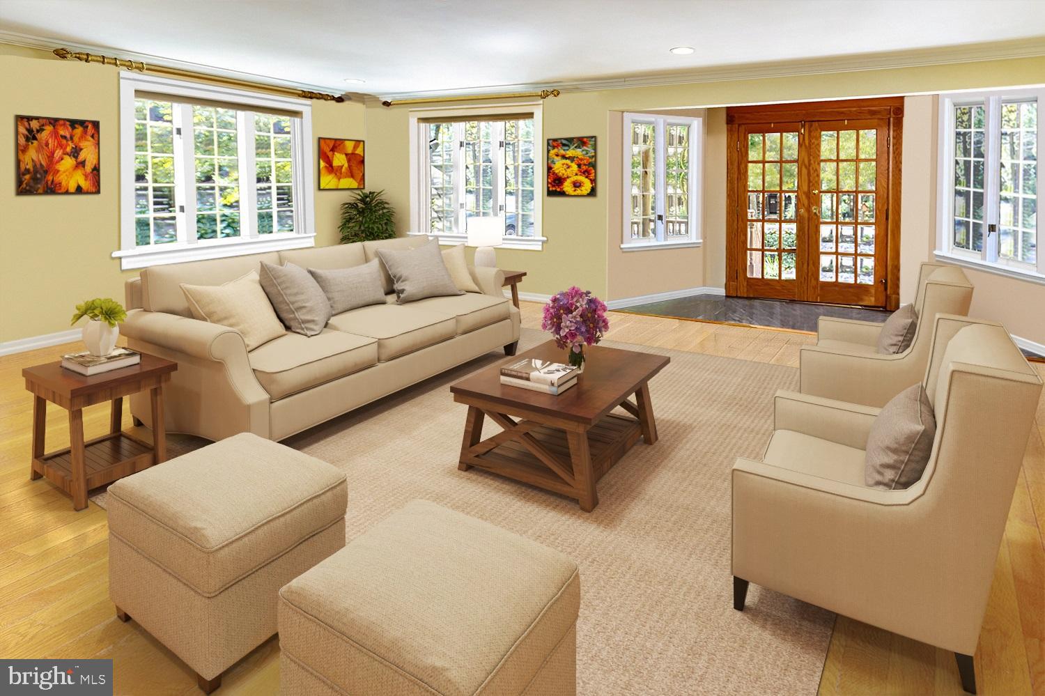 117 Stokes Road Medford Lakes, NJ 08055 - Photo 7 of 72 Virtually staged living room