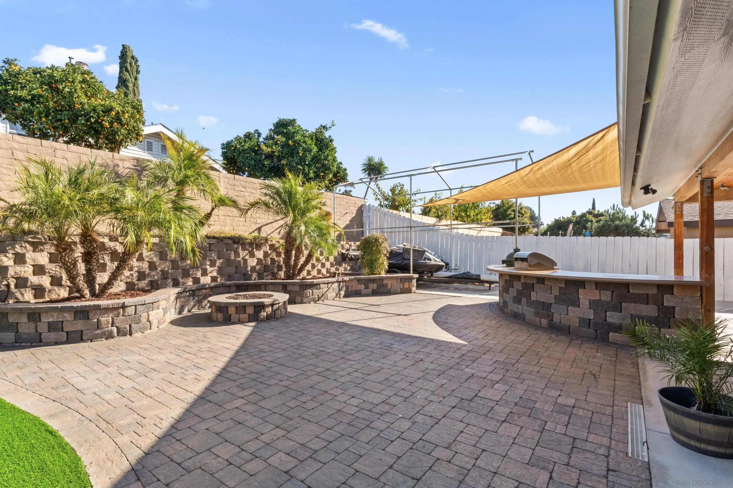 14211 Frame Road Poway, CA 92064 - Photo 9 of 11 a view of a backyard