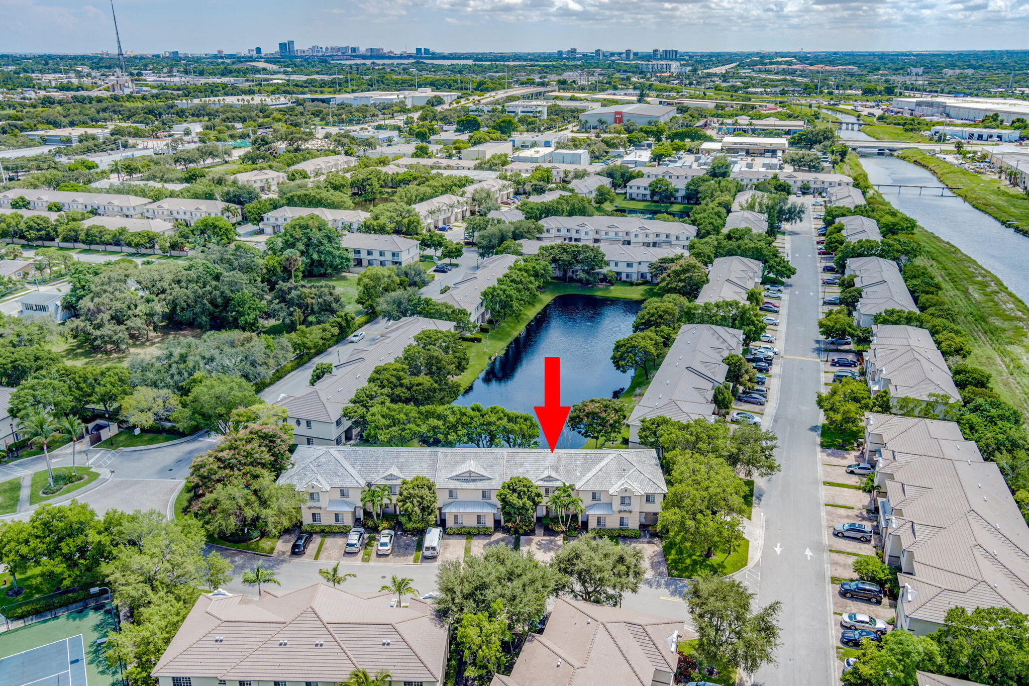2025 Island Drive Riviera Beach, FL 33404 - Photo 33 of 46 an aerial view of residential houses with outdoor space and street view