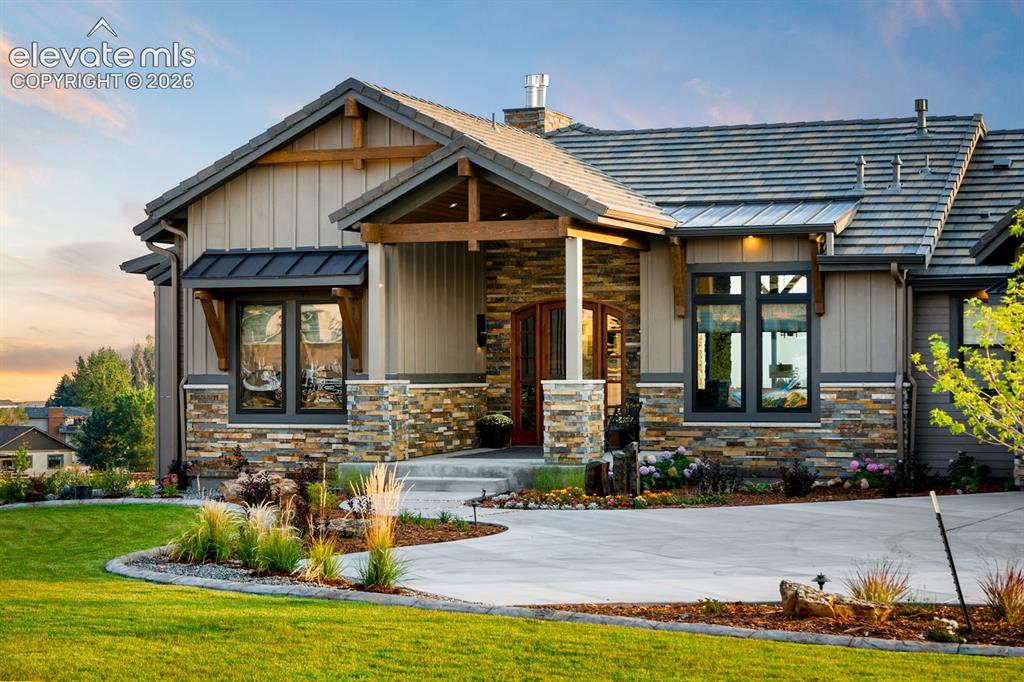 14420 South Perry Park Road Larkspur, CO 80118 - Photo 15 of 49 Example of Model. Finishes and price will vary.