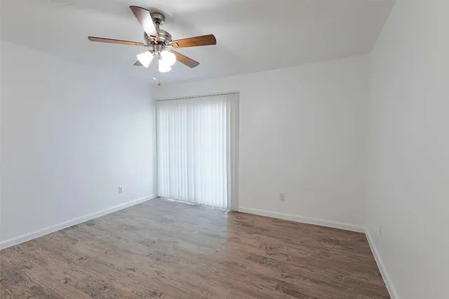 wooden floor in an empty room