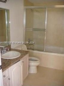 Silver Bluff Estates Miami, FL 33145 - Photo 7 of 13 a bathroom with a granite countertop sink toilet and shower