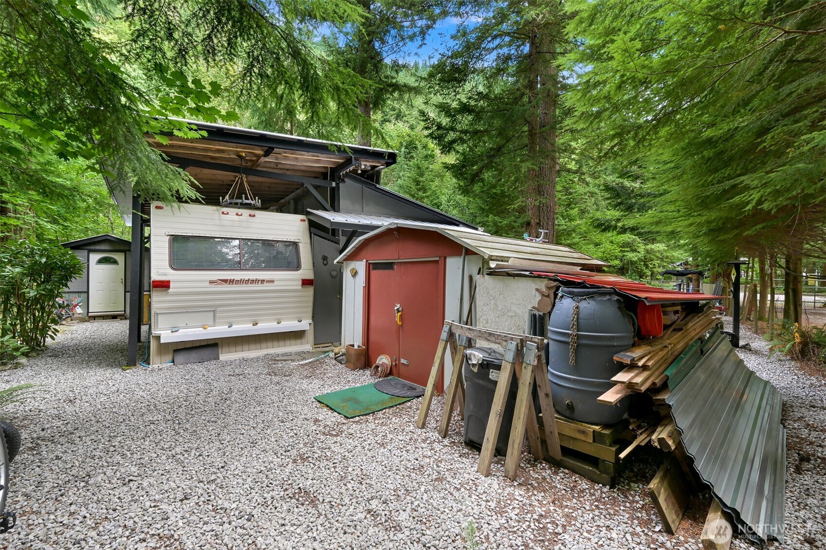 1010 Maple Lane Maple Falls, WA 98266 - Photo 22 of 40 a view of outdoor space and deck