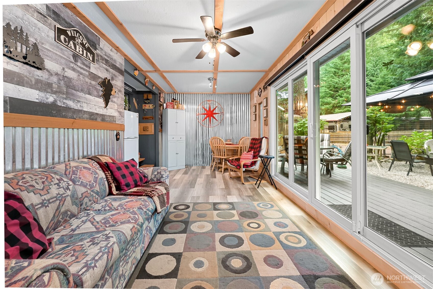 1010 Maple Lane Maple Falls, WA 98266 - Photo 5 of 40 a living room with furniture and a rug