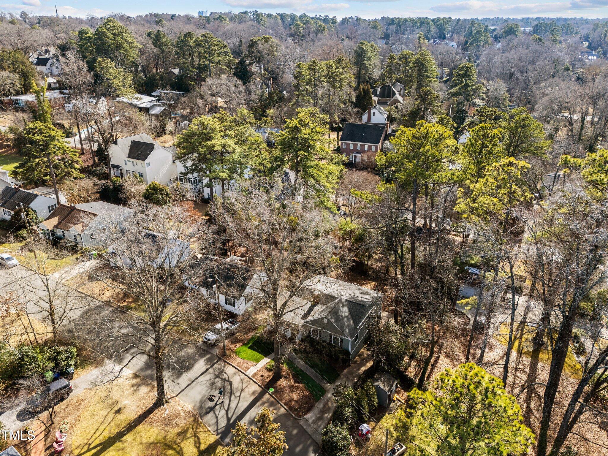 2719 Gordon Street Raleigh, NC 27608 - Photo 37 of 38 Aerial View