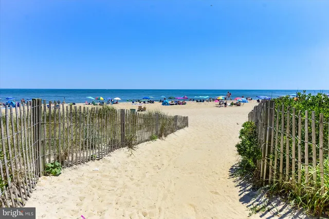 a view of beach and small space