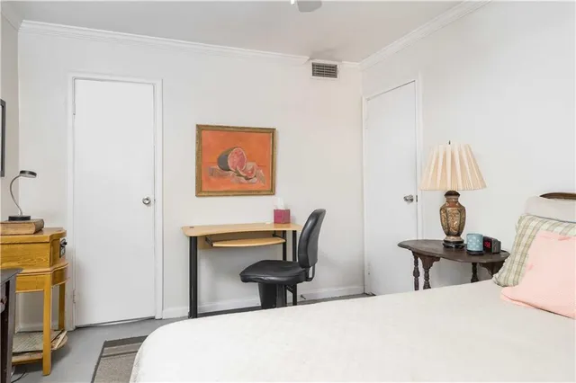 a very nice looking room with a large window