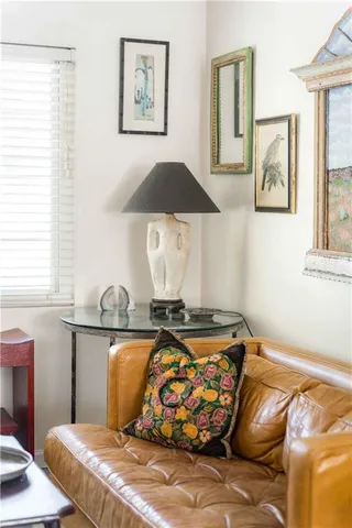 a bathroom with a sink a vanity and a mirror