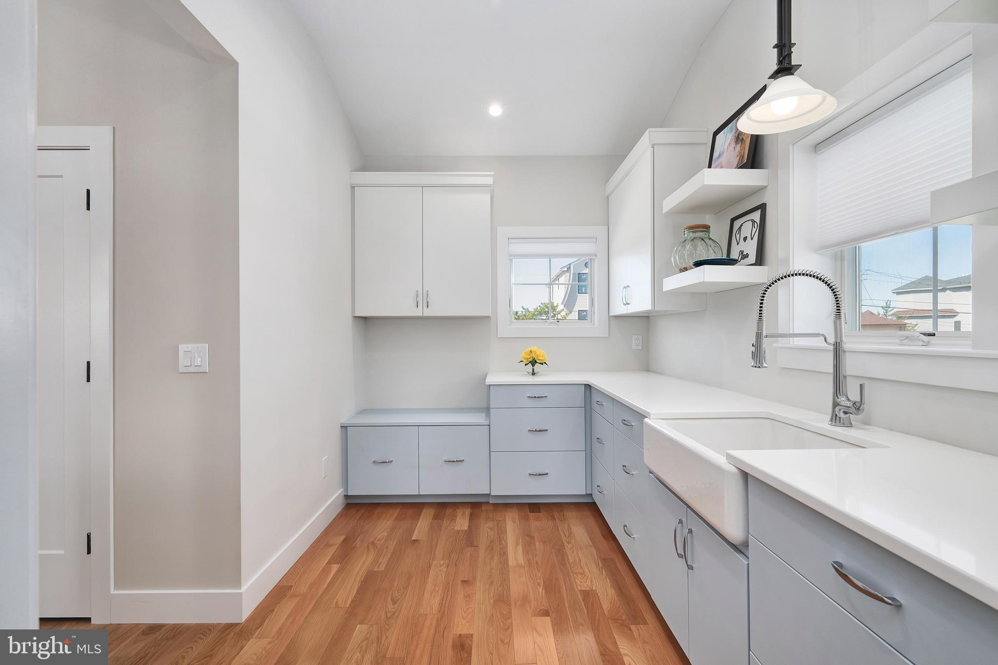 29 Amherst Road Long Beach Township, NJ 08006 - Photo 16 of 56 a kitchen with cabinets a sink and appliances