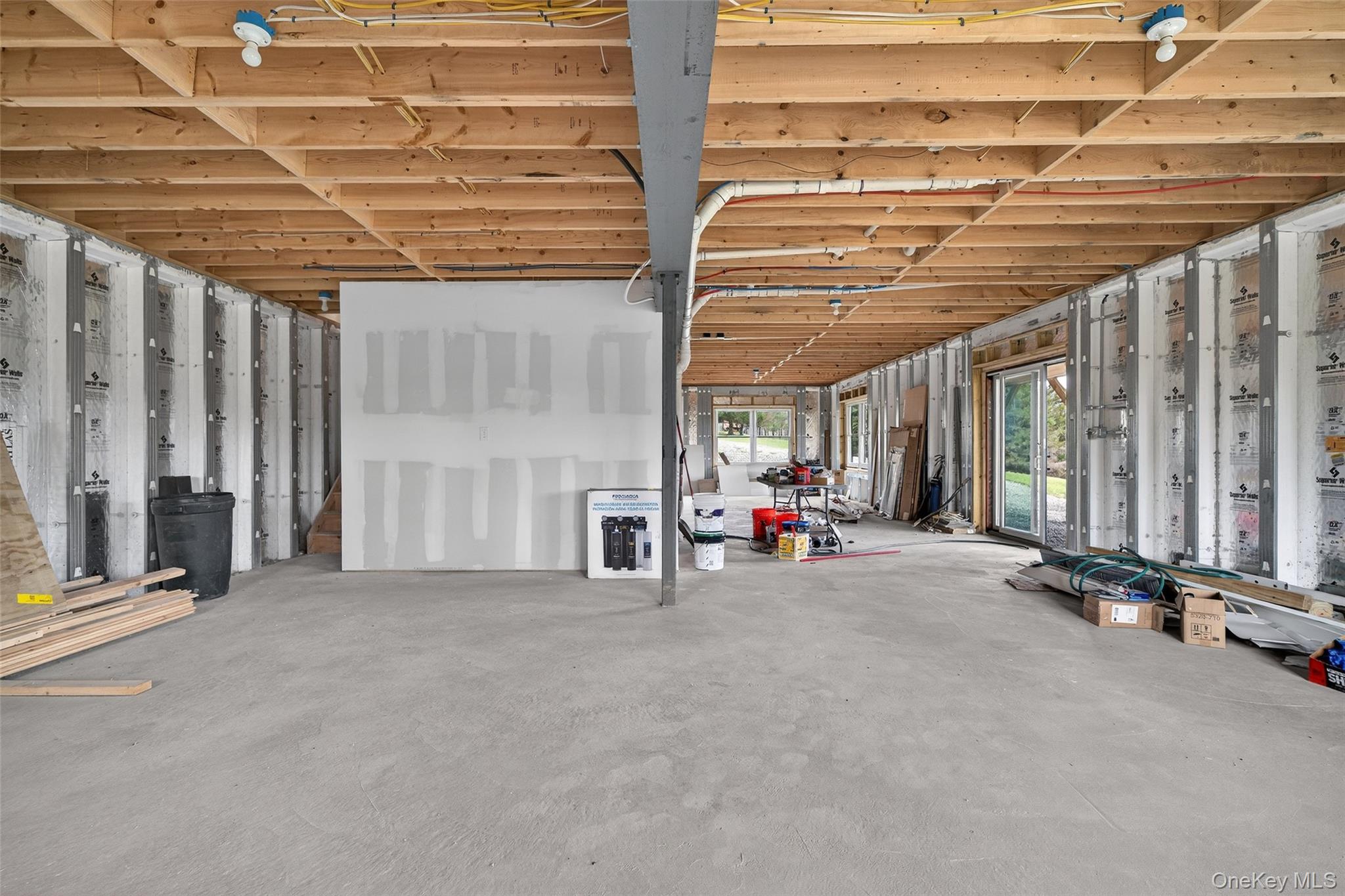 129 Nelson Road Hankins, NY 12741 - Photo 23 of 31 a view of a room with wooden walls