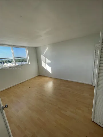 a view of closet area