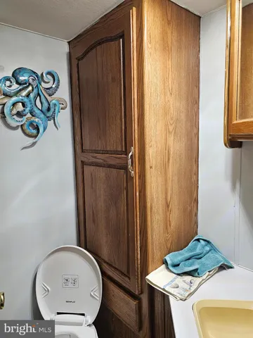 a view of a hallway with entryway