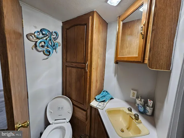 a view of a patio on the deck