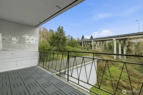 a view of balcony with outdoor space