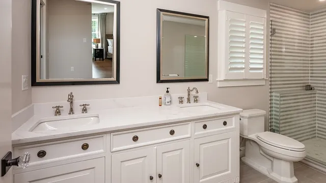 a bathroom with a sink and a toilet