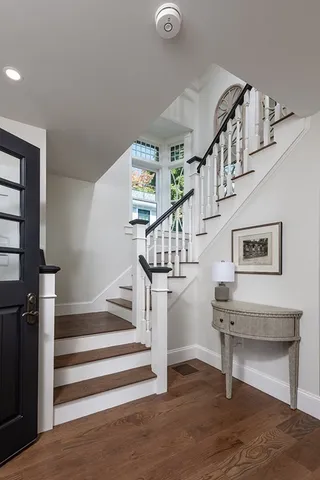 a view of entryway and hall