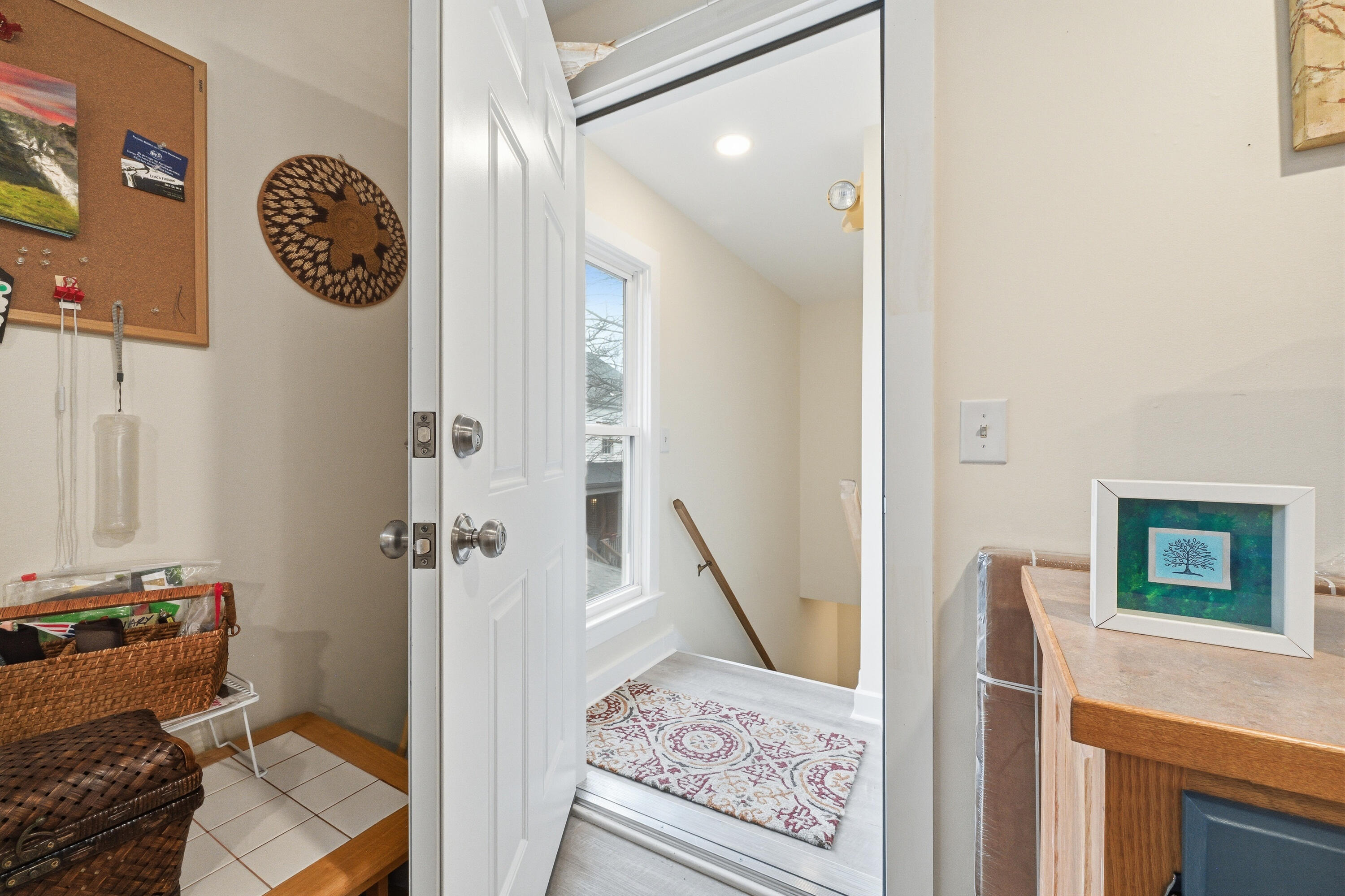 10 Pleasant Street Brunswick, ME 04011 - Photo 18 of 31 Front Stairway to Unit 2