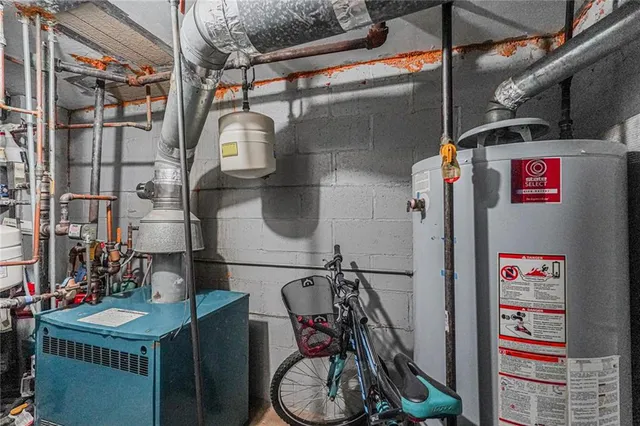 a storage utility room