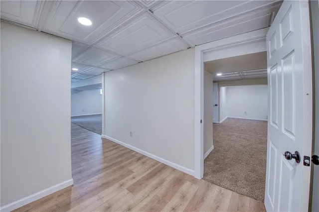 wooden floor in an empty room