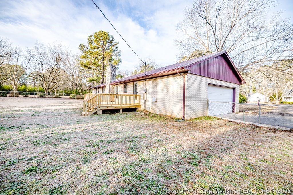 634 Richmond Road Rockingham, NC 28379 - Photo 38 of 40 a house view with a backyard space