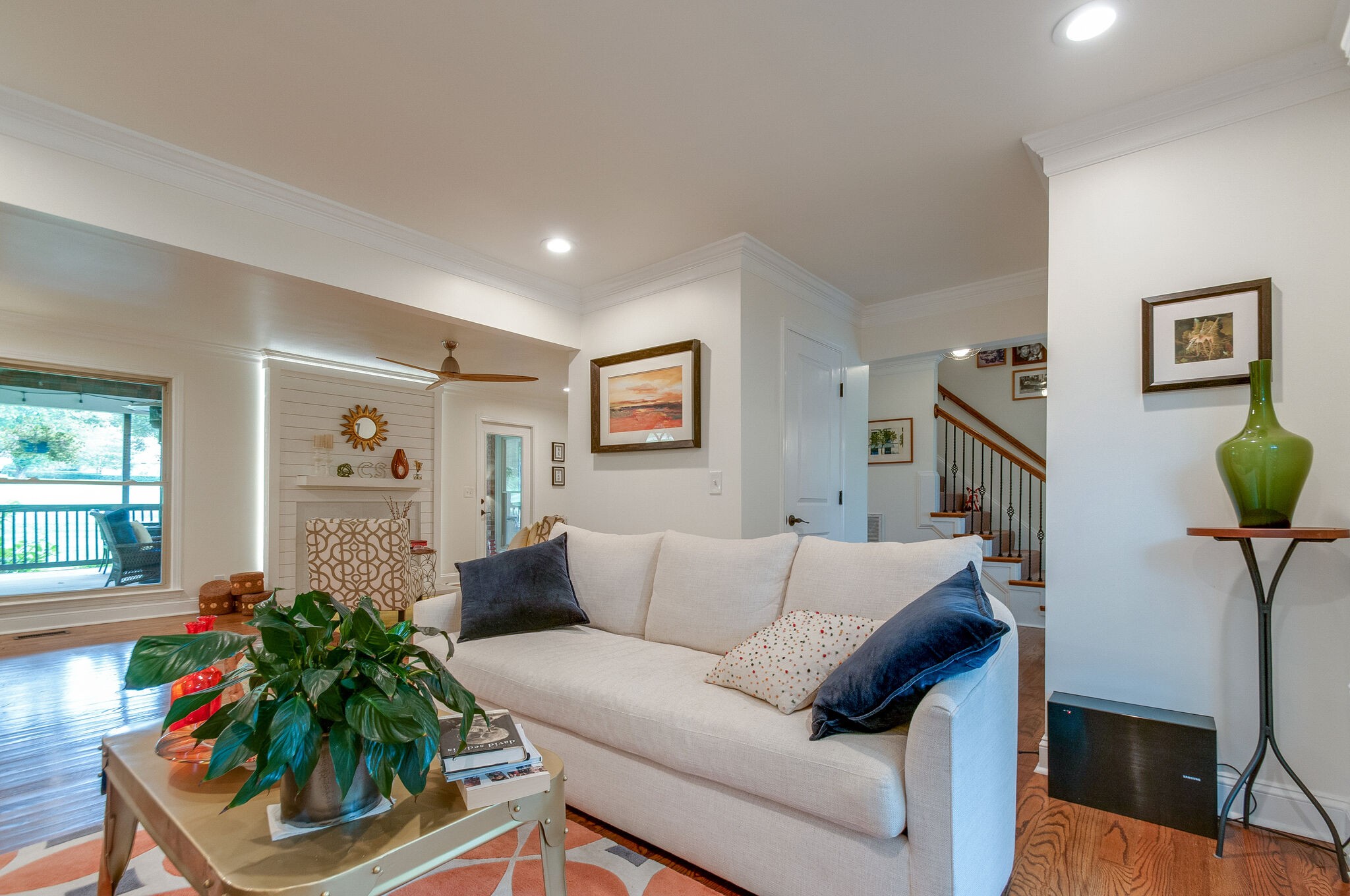 147 Baltusrol Road Franklin, TN 37069 - Photo 12 of 41 a living room with furniture and a potted plant
