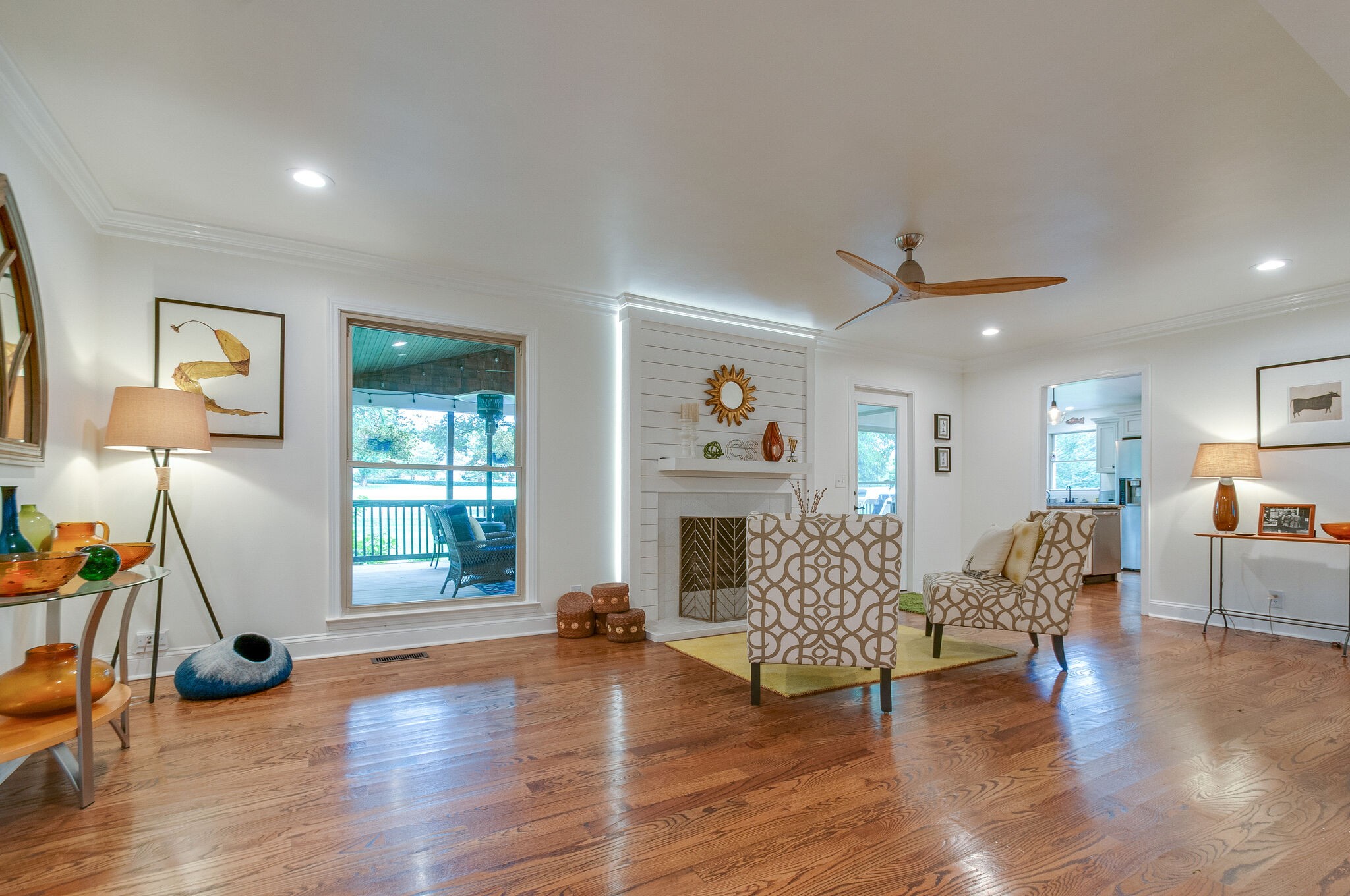 147 Baltusrol Road Franklin, TN 37069 - Photo 13 of 41 a living room with furniture and a wooden floor