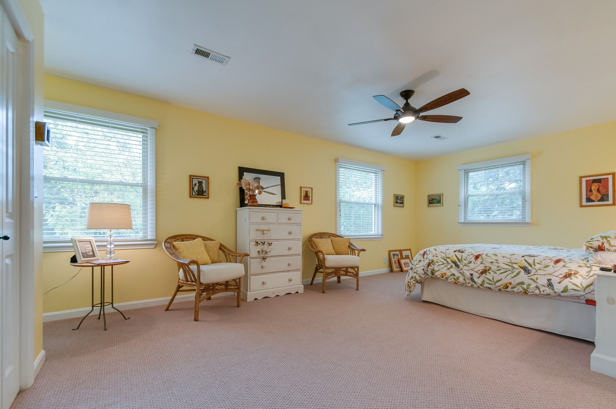 147 Baltusrol Road Franklin, TN 37069 - Photo 32 of 41 a bedroom with a bed and a chandelier