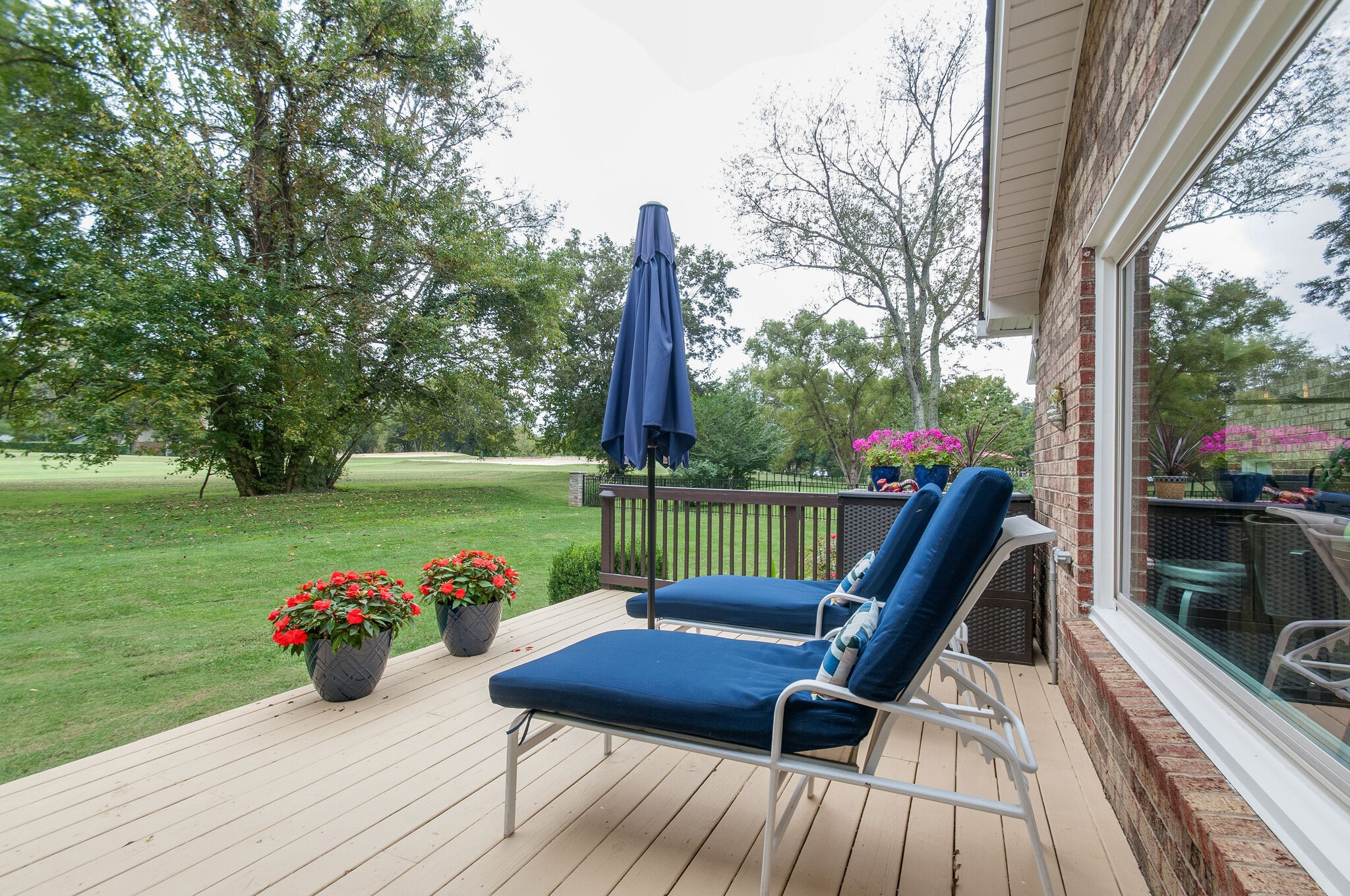 147 Baltusrol Road Franklin, TN 37069 - Photo 38 of 41 a view of a deck with wooden floor and outdoor seating