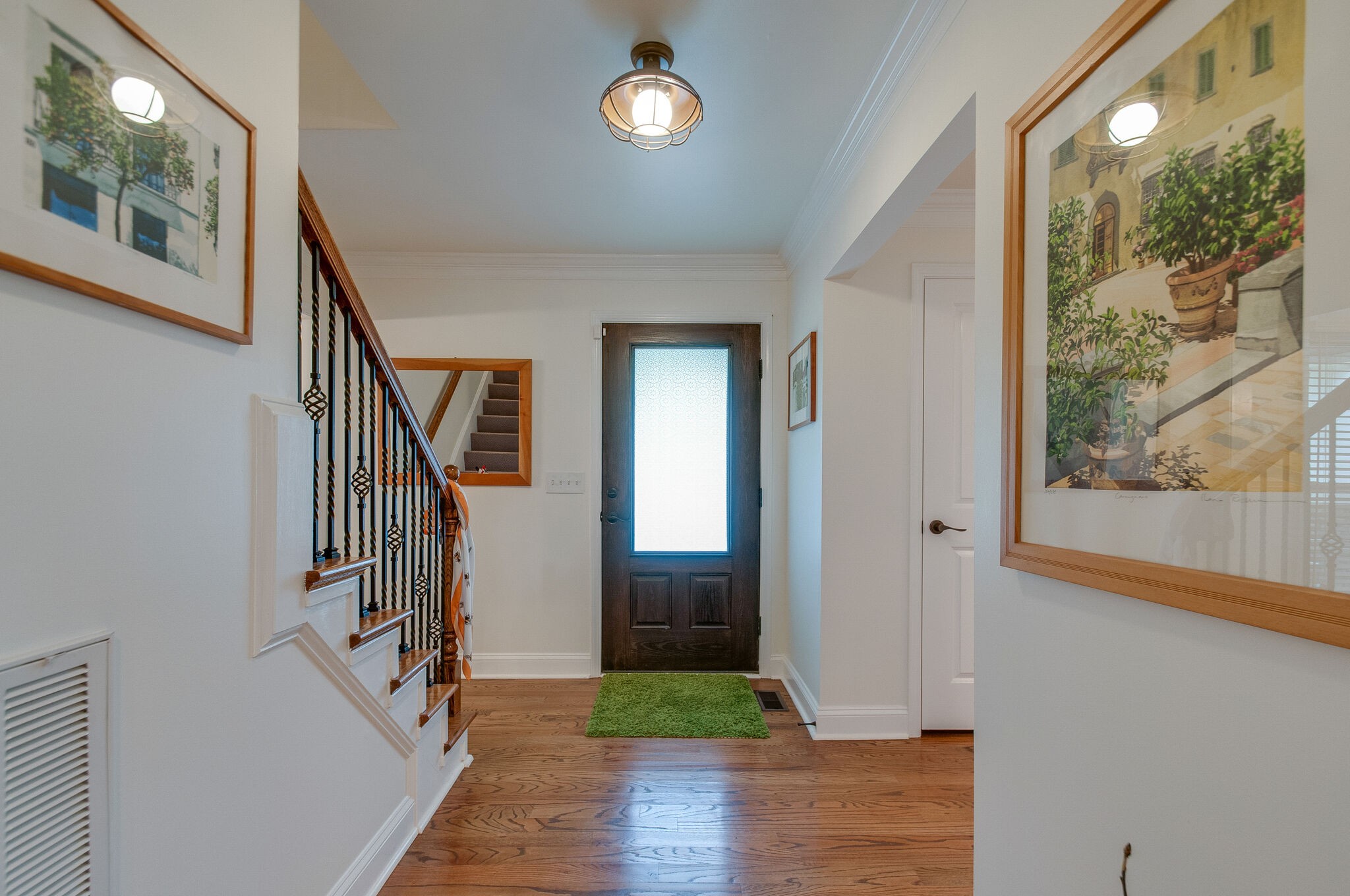147 Baltusrol Road Franklin, TN 37069 - Photo 6 of 41 a view of entryway with wooden floor