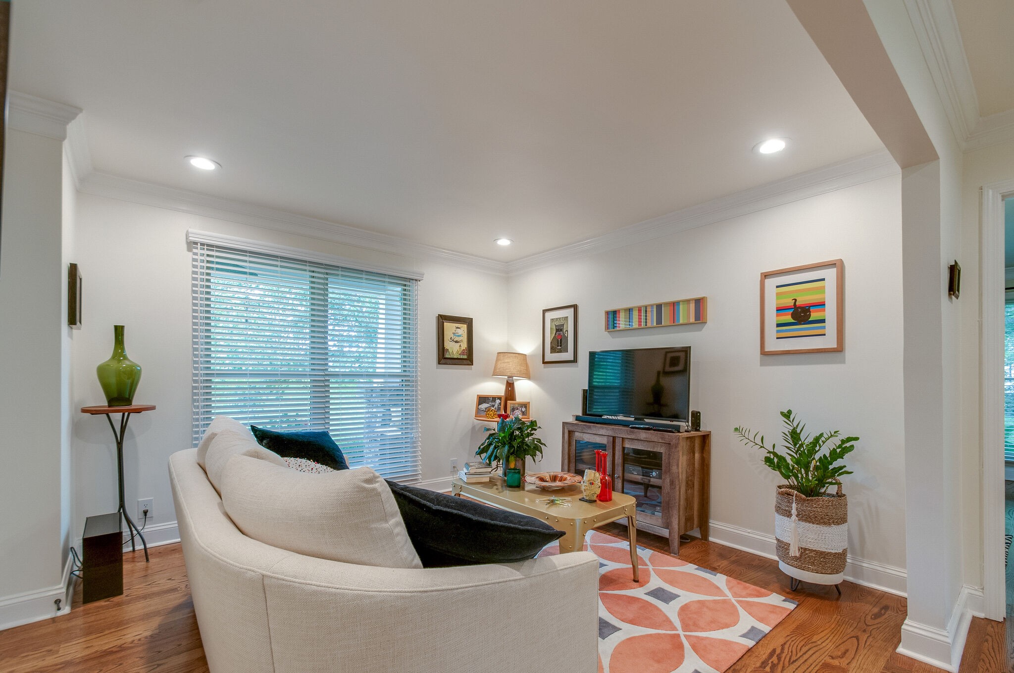 147 Baltusrol Road Franklin, TN 37069 - Photo 9 of 41 a living room with furniture potted plant and a window