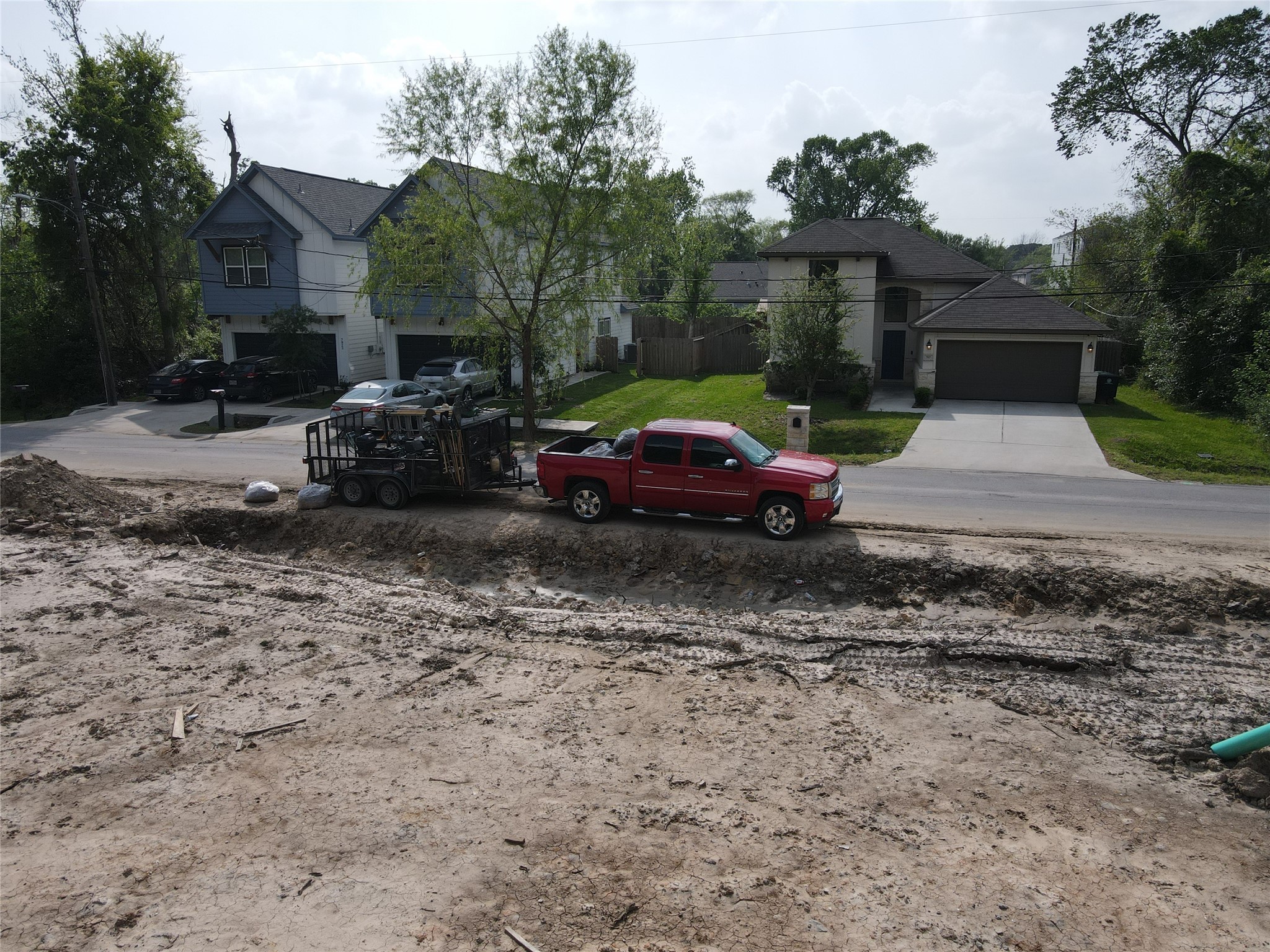 7800 Sand Street Houston, TX 77088 - Photo 3 of 4 a view of street with parked cars
